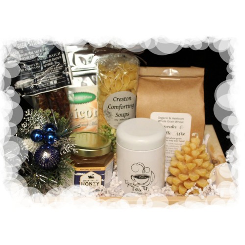 Creston Christmas Gift Basket Series - "Creston Christmas Pleasures"